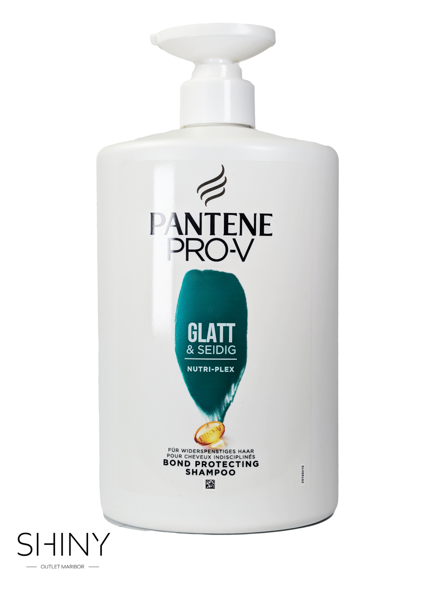 Pantene Smooth & Sleek šampon z arganovim oljem – za gladke, sijoče lase brez naelektrenosti. Nežen, a učinkovit šampon za vsakodnevno uporabo.