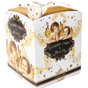 Božična dišeča sveča v kozarcu – toplo, praznično vzdušje in prijeten vonj za popestritev zimskih večerov.