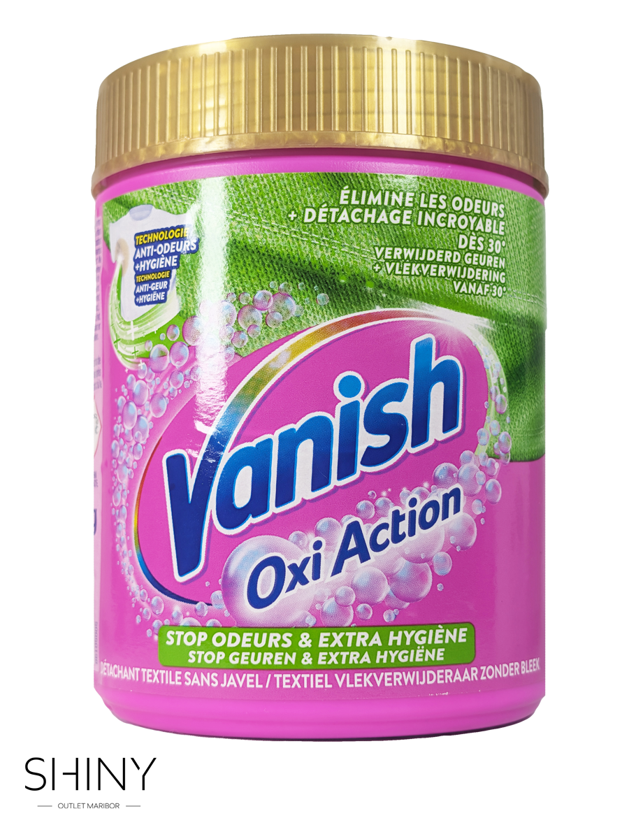 Vanish Anti Odour – Prah za barvno perilo (470g)