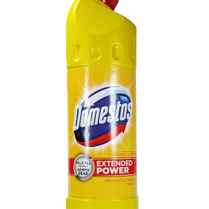 Domestos Citrus Fresh – gosto belilo za izjemno dezinfekcijo, svež vonj in dolgotrajno zaščito površin.