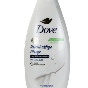 Dove Intensive Care – hranilen gel za tuširanje za suho kožo z bogato kremno formulo, ki koži vrača mehkobo in dolgotrajno vlago.