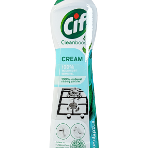 Cif Cream odstrani trdovratno umazanijo in povrne sijaj površinam – več ugodnih nakupov na shiny-outlet.si